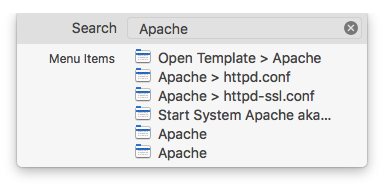 MAMP PRO - Help - Search