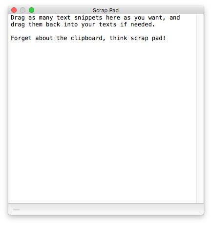 MAMP PRO - Scrap Pad