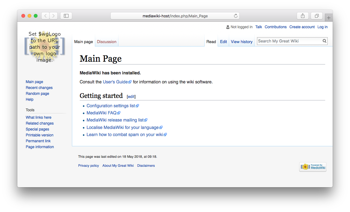 MAMP PRO - Extra - MediaWiki - Done