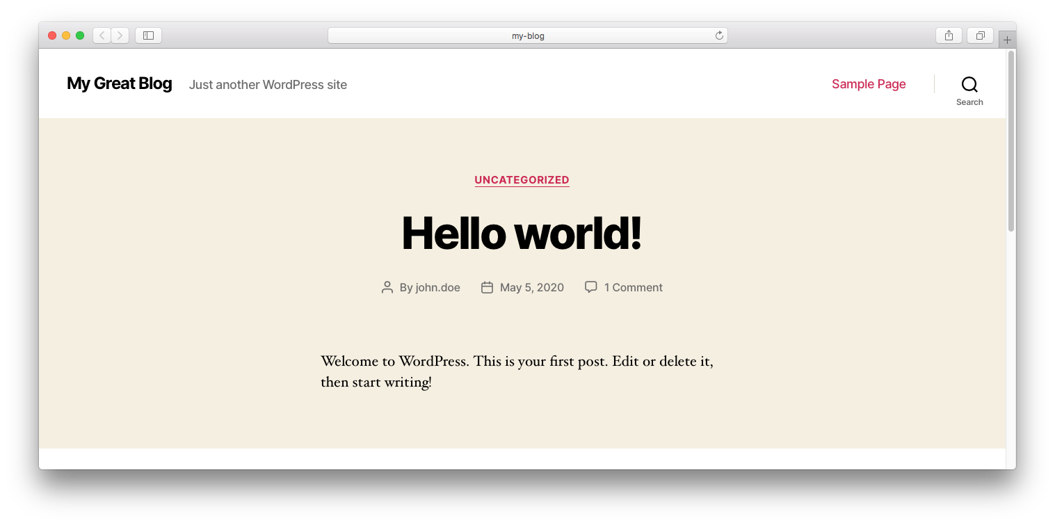 MAMP PRO - Extra - WordPress - Done