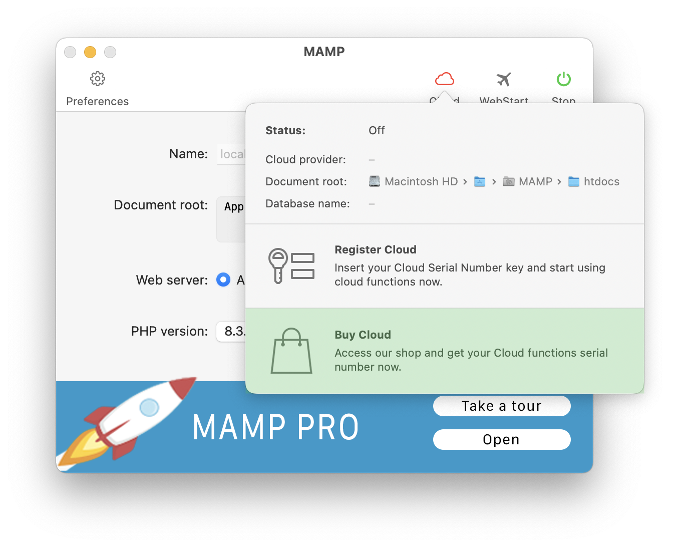 MAMP - Cloud Functions - Purchase Cloud