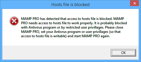 Antivirus software - Alert